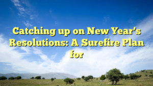 Read more about the article Catching up on New Year’s Resolutions: A Surefire Plan for